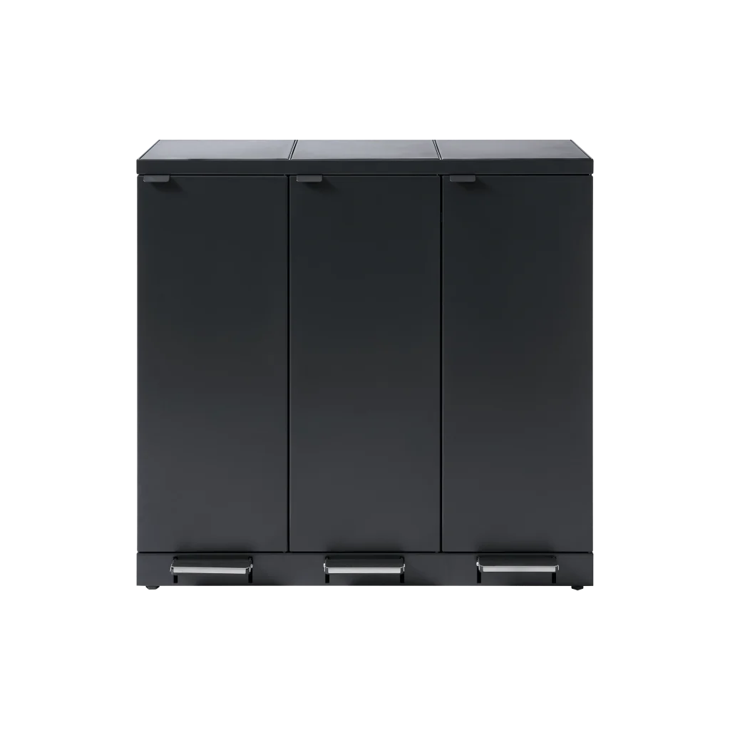 Bica Model 976 Affaldssortering 3x65 liter Fodpedaler