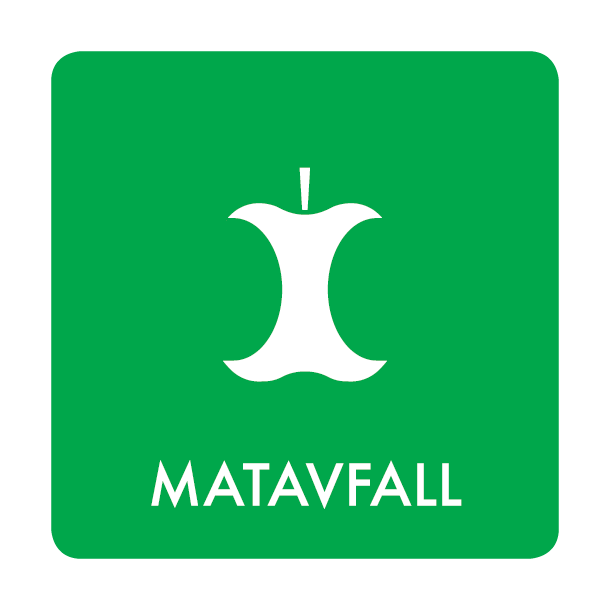 Matavfall NO/SE / Grøn 10x10