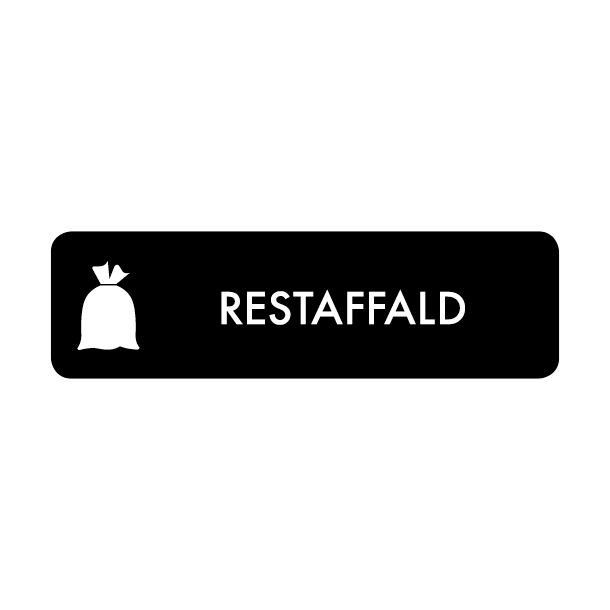 Restaffald / Sort