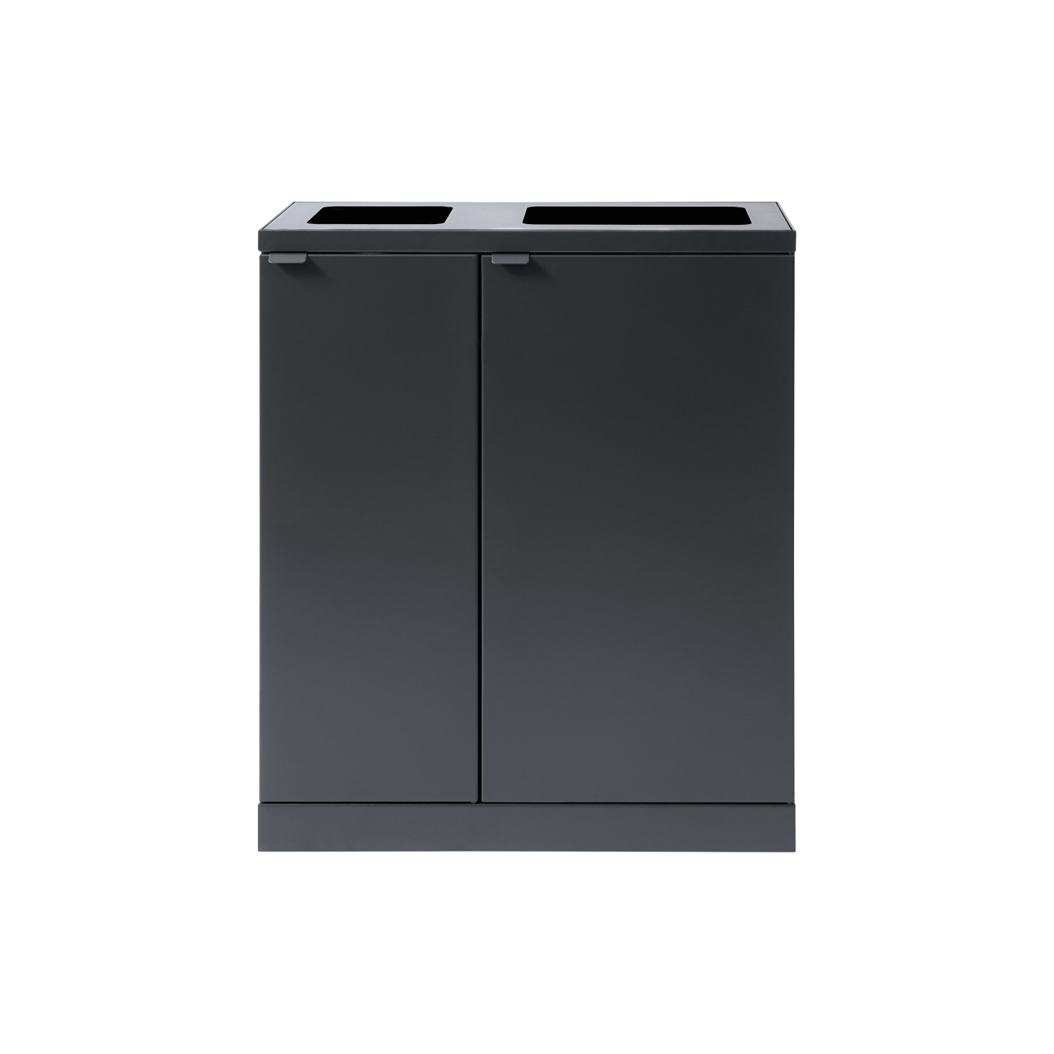 Bica Modell 618 Avfallssortering 1x65 + 1x95 Liter Öppna inkast