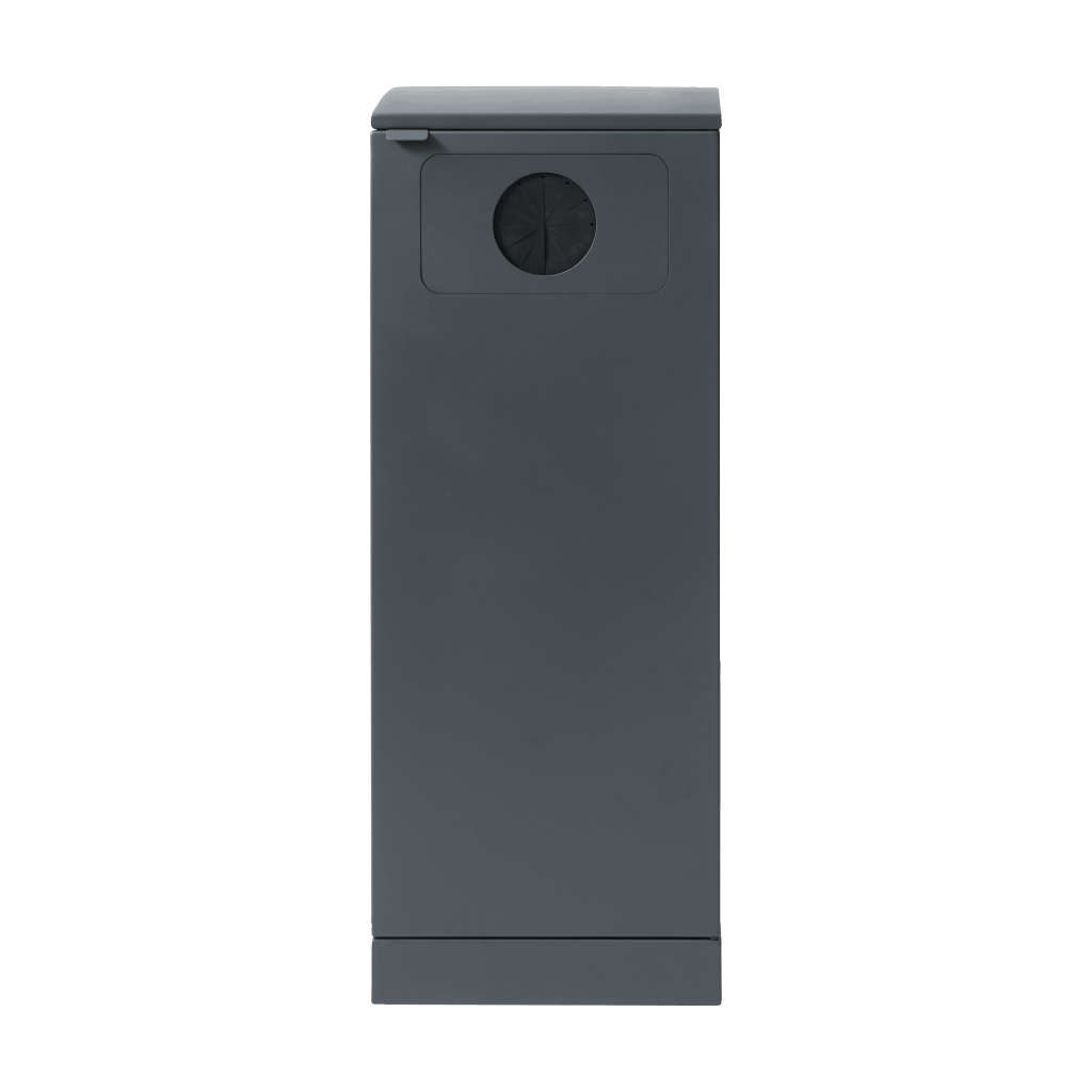 Bica Model 620 Affaldsbeholder 90 liter Lys antracit Flaskeindkast