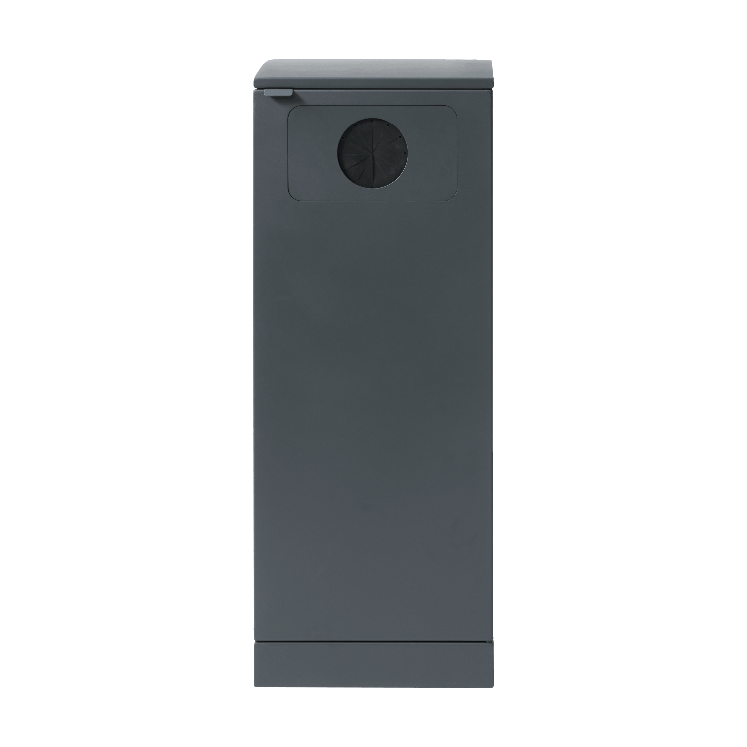 Bica Model 622 Avfallsbehållare 90 liter Lätt antracit Dubbel flaskinkast