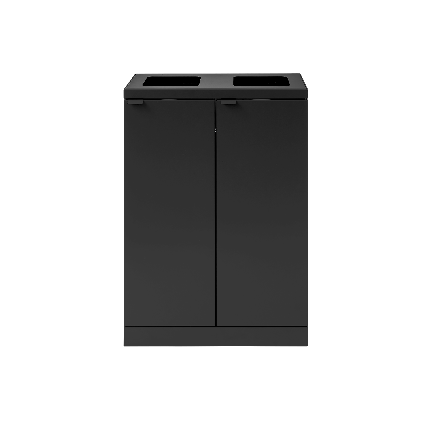 Bica Modell 867 Avfallssortering 2x65 liter Öppna inkast