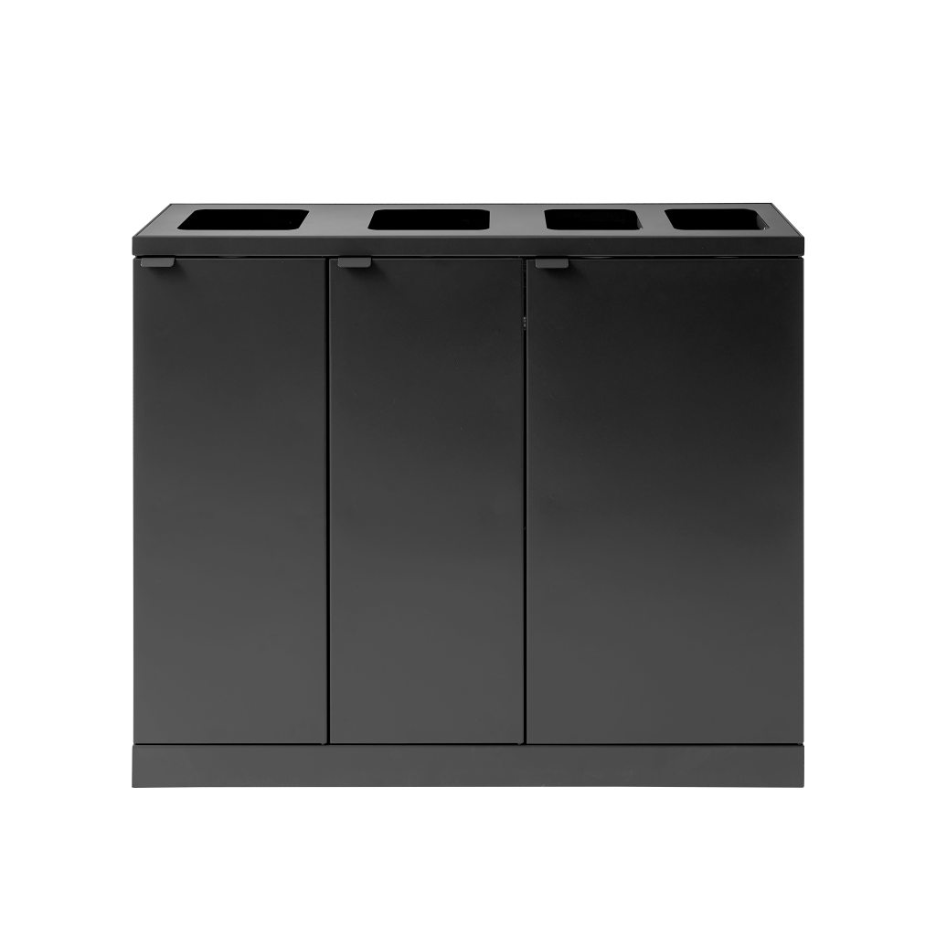 Bica Model 950 Affaldssortering 2x65 + 2x45 liter Med hylder