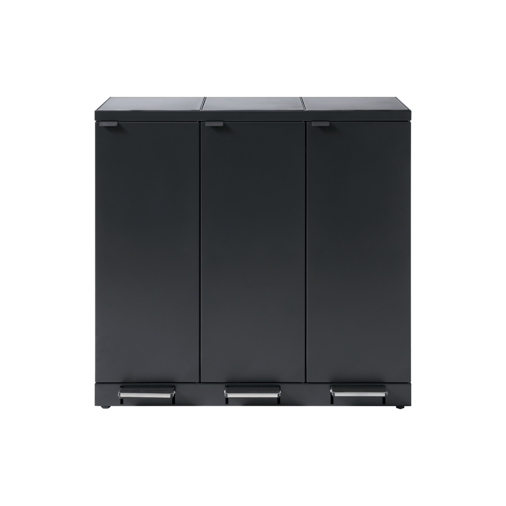 Bica Model 976 Affaldssortering 3x65 liter Fodpedaler