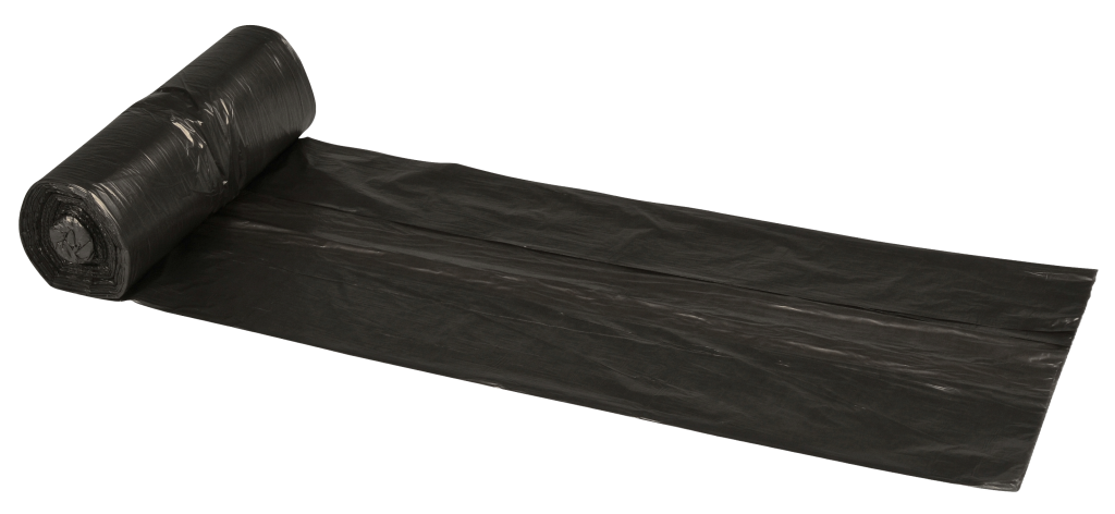 Plastikbeuteln 40 Liter HPDE, virgin Schwarz