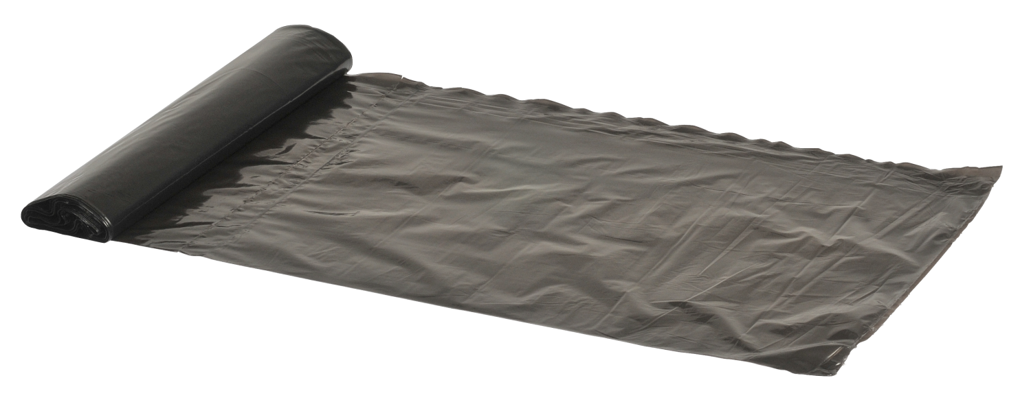 Plastpåsar 6 liter LDPE, virgin Grå