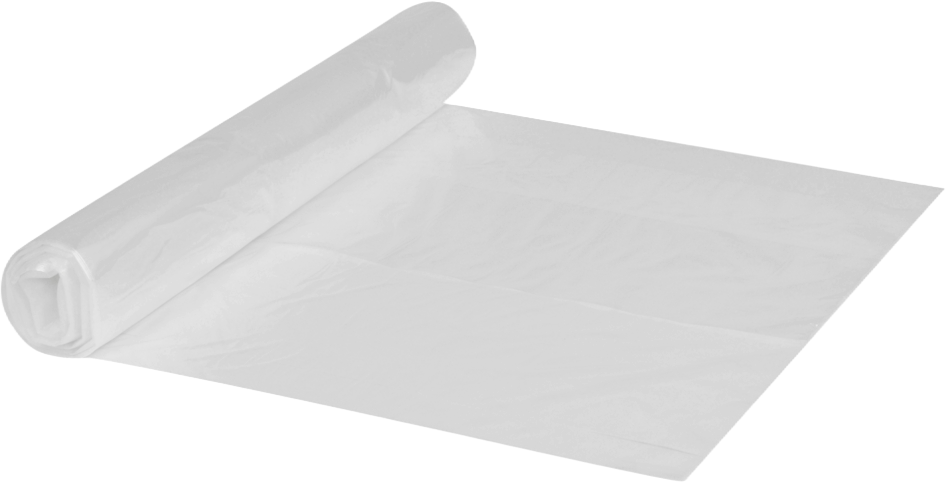 Plastpåsar 40 liter LDPE, återvunnen Transparent
