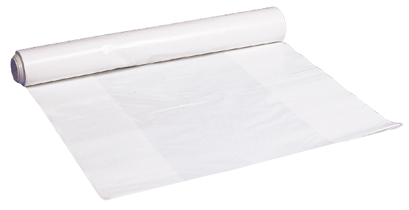 Plastpåsar 60 liter LDPE, återvunnen Vit