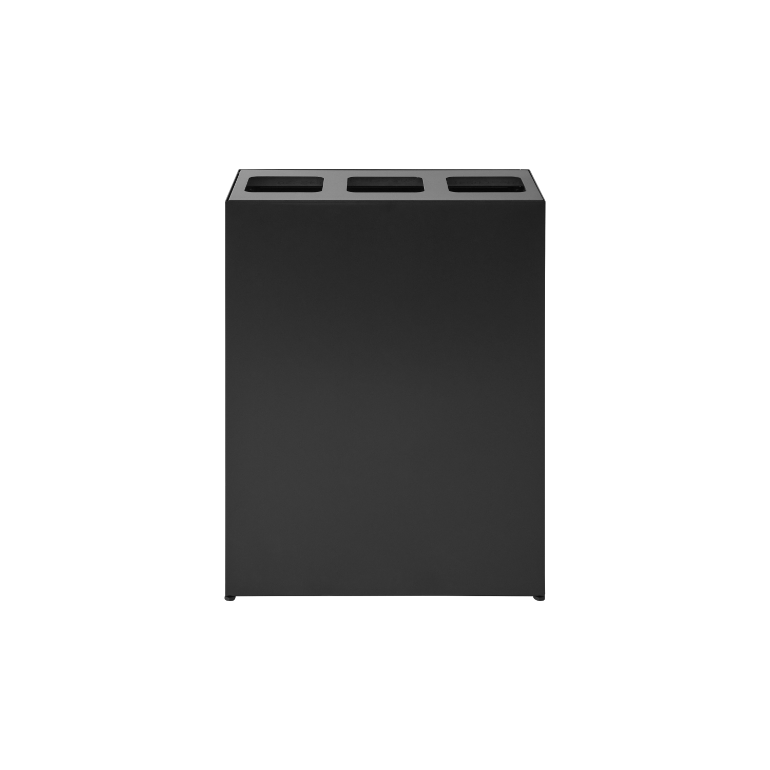 Bica Modell 837 Avfallssortering 3x45 liter Öppna inkast